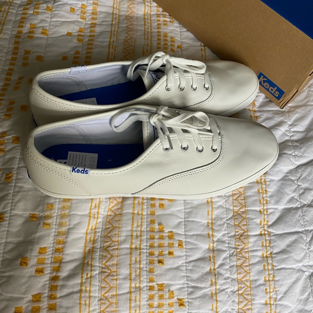 Keds white Champion leather shoes